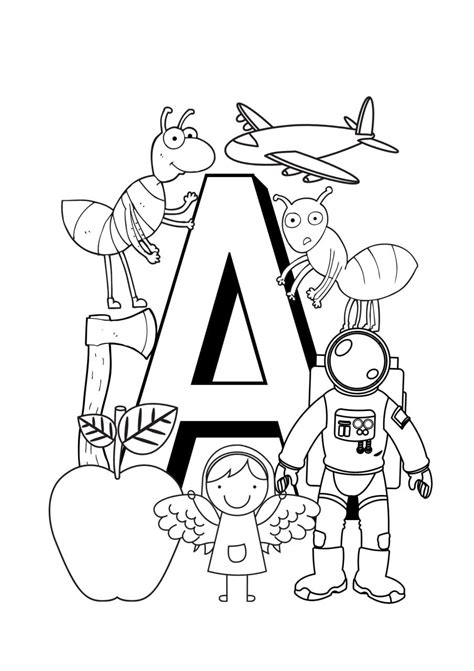 Educational Printable Pictures to Color