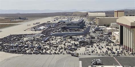 Crowd at Edwards Afb Air Show