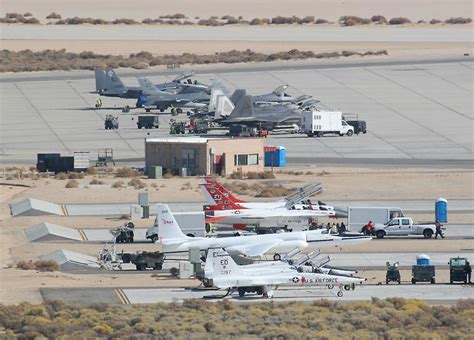 Aerial view of Edwards Afb Air Show