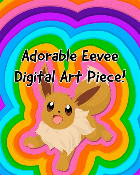 Eevee digital art