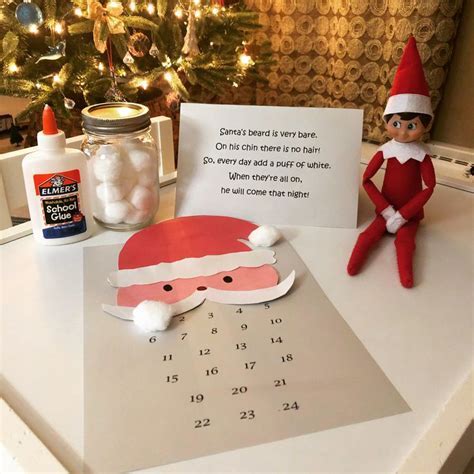 Elf Advent Calendar Activities