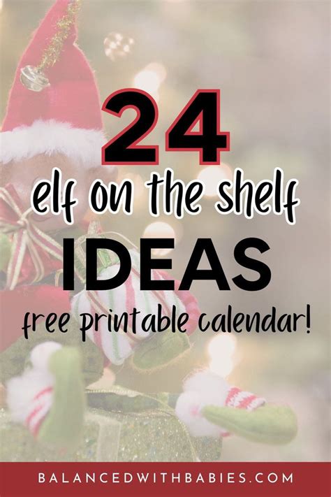 Elf Advent Calendar Fun