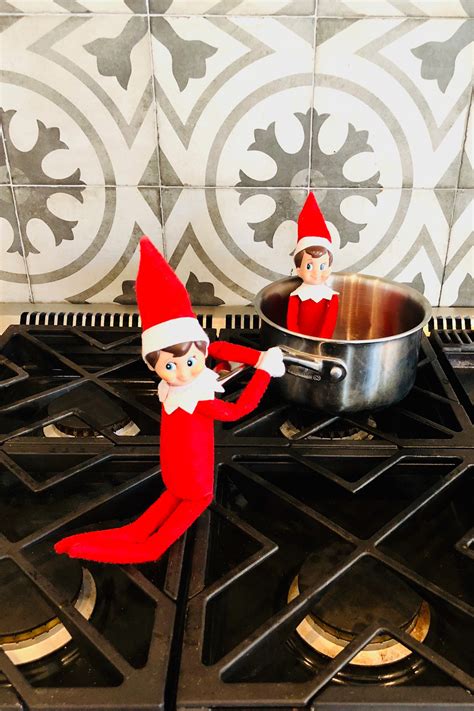 Elf on Shelf Cooking