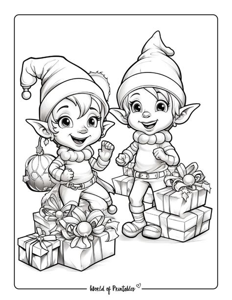 Elf Printables for Adults