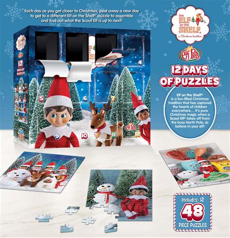 Elf Shelf Games and Puzzles