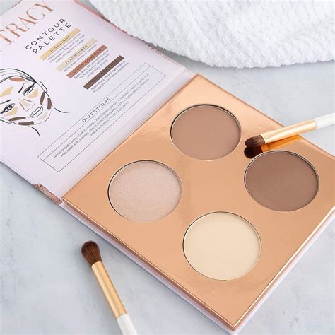 Ellen Tracy Contour Palette Before and After