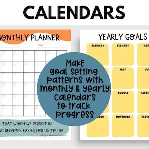 Emerson Calendar Goal Setting