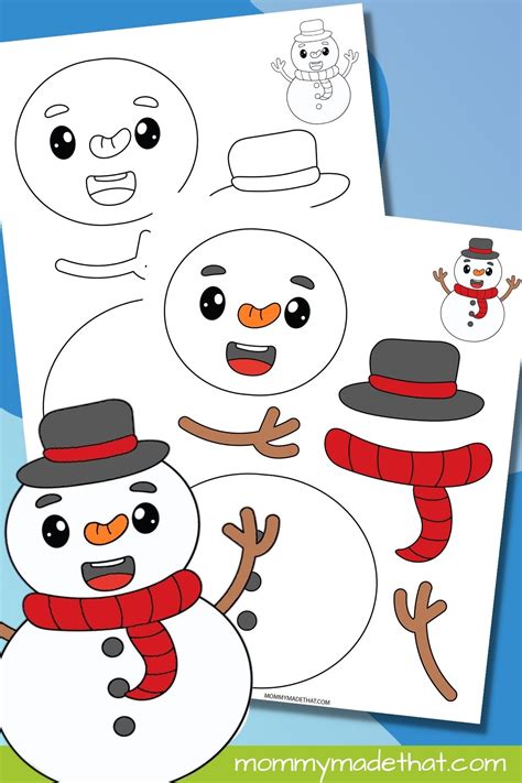 Engaging kids with snowman activities