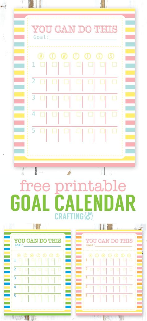 EPISD Calendar for Goal Setting