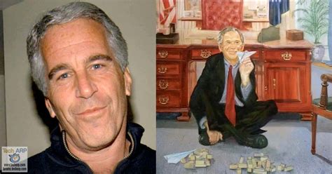 Epstein Painting by George Bush