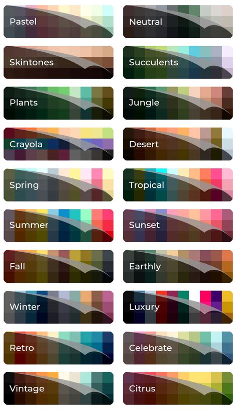 Essential Color Palettes for Procreate