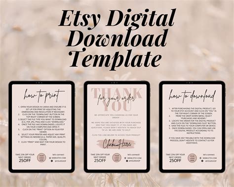 Etsy printable marketing