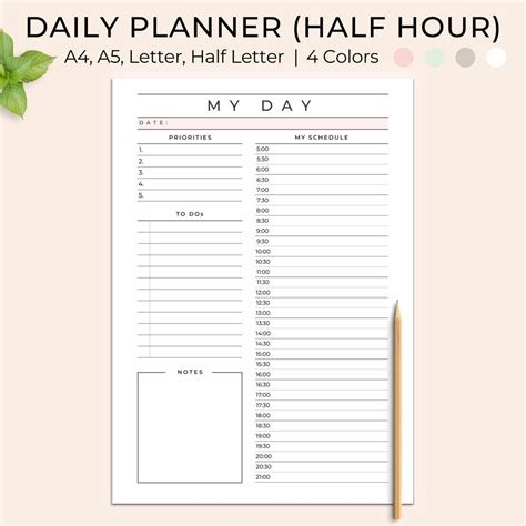 Etsy printable planner