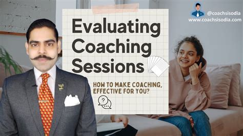 Evaluating coaching experience and strategy