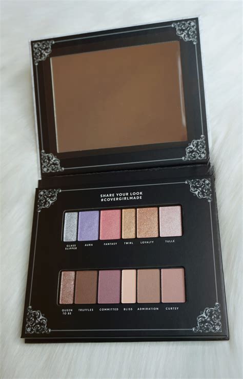 Evening Look with Covergirl Eyeshadow Palette