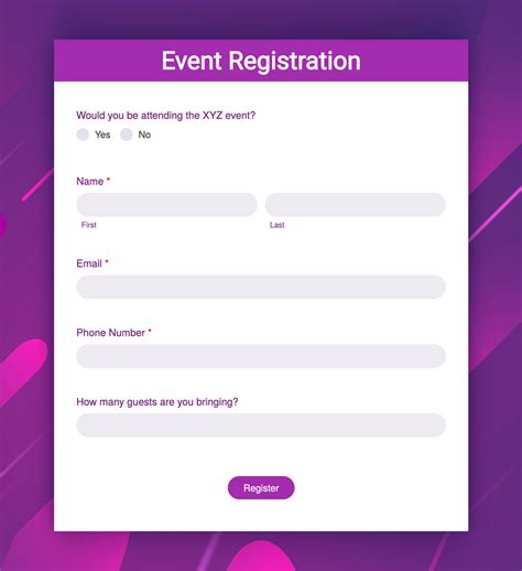 Event Registration