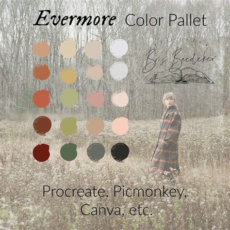 Evermore Color Palette Inspiration