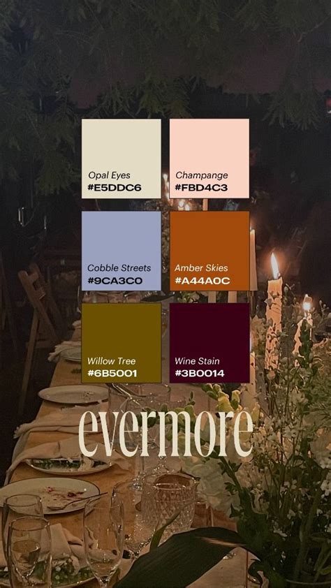 Evermore Color Palette Inspiration 2