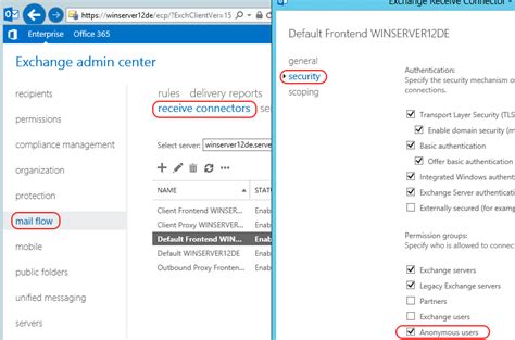 Exchange Server Setup