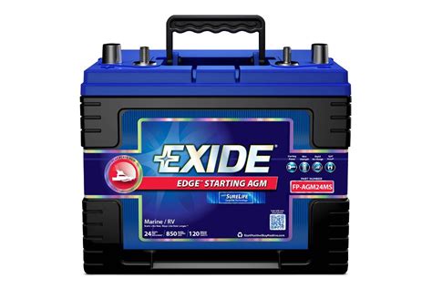 exide edge marine battery