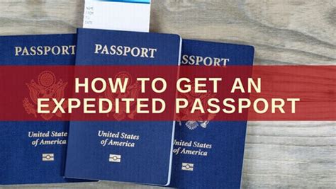 Expedited Passport Application