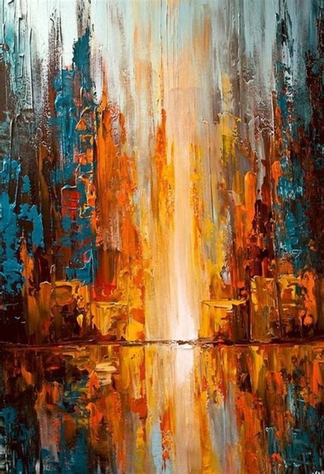 Expressive Abstract Palette Knife Painting 10