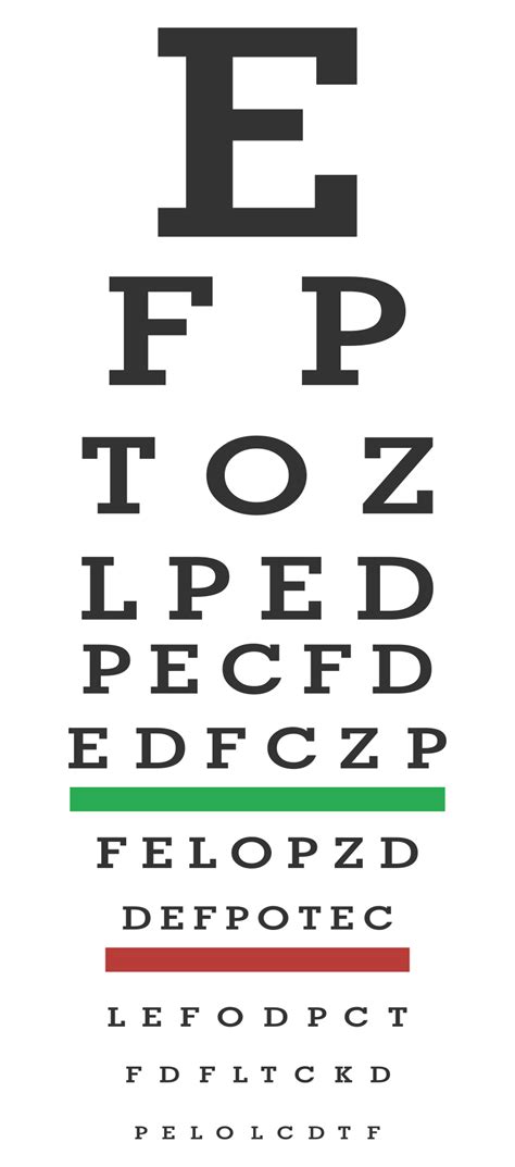 Eye Chart Printables