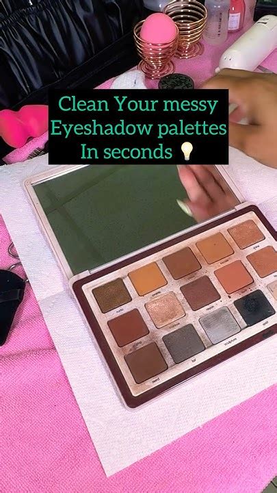 Eyeshadow Palette Cleaning Hacks