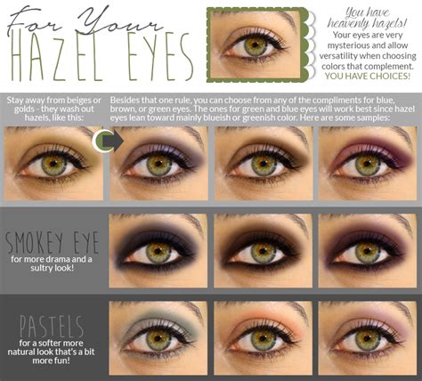 Eyeshadow Shades for Hazel Eyes