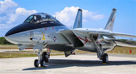 F-14 Tomcat performing at an air show