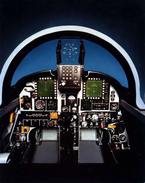 F-20 Tigershark cockpit view