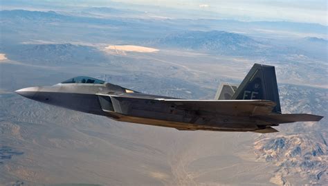 F-22 Raptor at Groom Lake