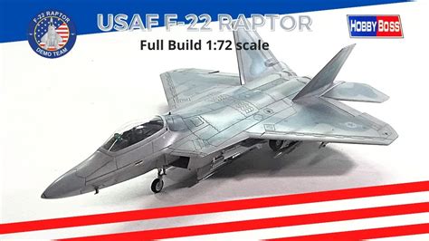 F-22 Raptor Model Building Tips