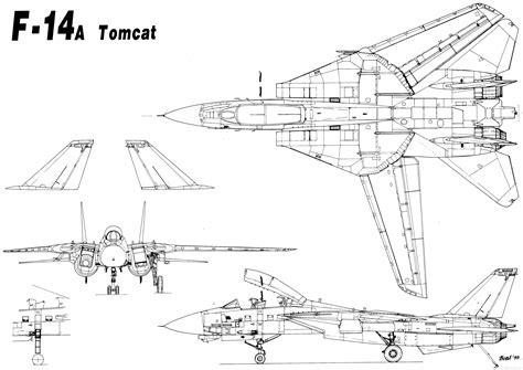 F14 Tomcat schematic