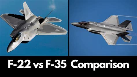 F-22 and F-35 Comparison