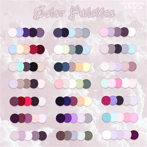 F2U Color Palette Examples