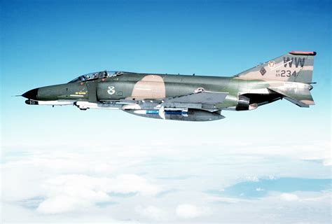 F-4 Phantom in Flight