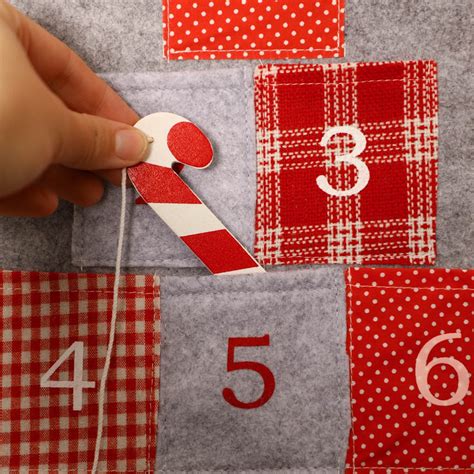 Fabric Hanging Advent Calendars