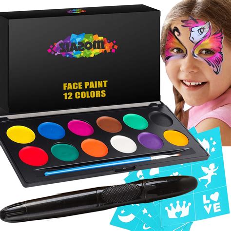 Face paint palette ideas