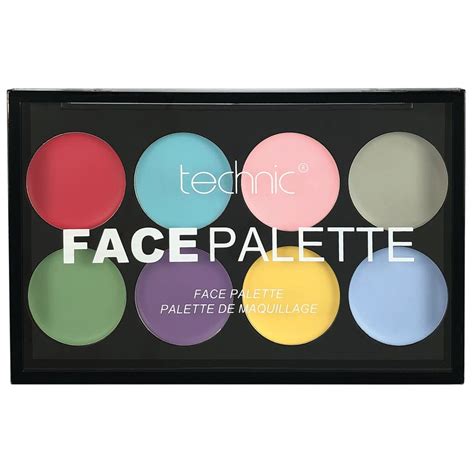 Face Painting Palette with Pastel Colors