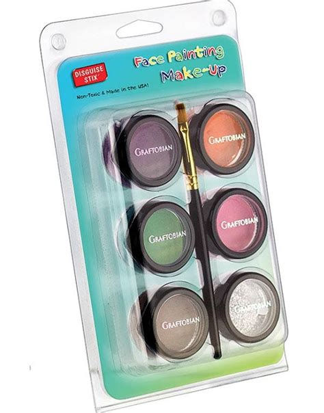 Face Painting Palette with Secondary Colors