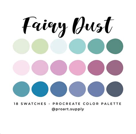 Fairy color palette creation