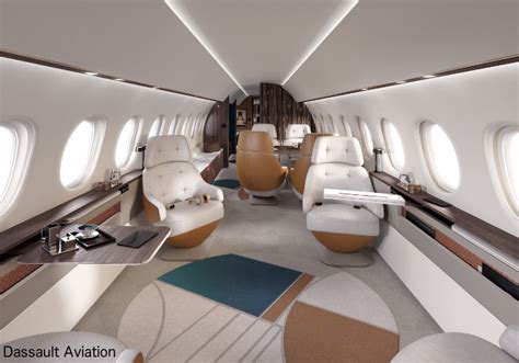 Falcon 10 Jet Interior