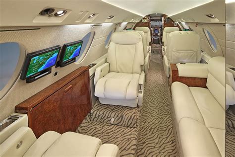 Falcon 20 Jet Seating