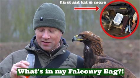 Falconry first aid kit