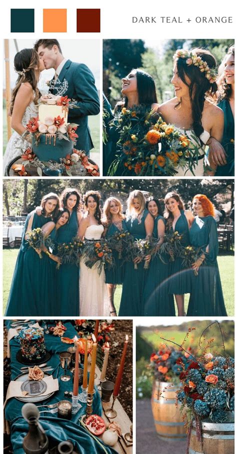 Fall Wedding Color Combinations Image 4