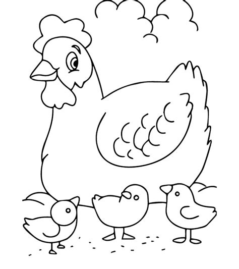 Farm Animal Coloring Pages