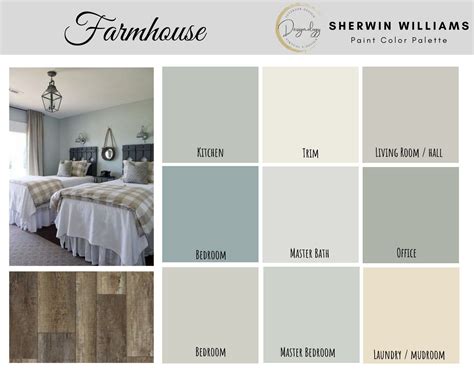 Farmhouse Cottage Color Palette