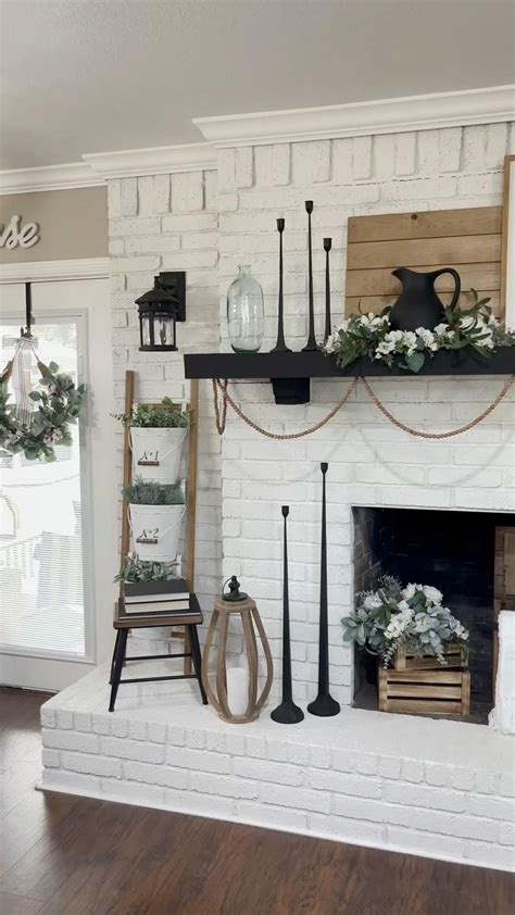 A rustic farmhouse bedroom with a warm color palette