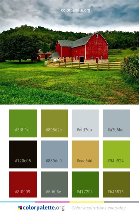 Farming Color Palette Inspiration